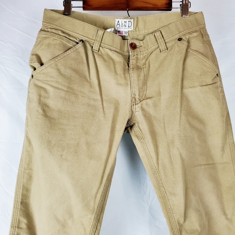 Almond Surfboards Tan Canvas Rover Pant - Picture 2 of 8